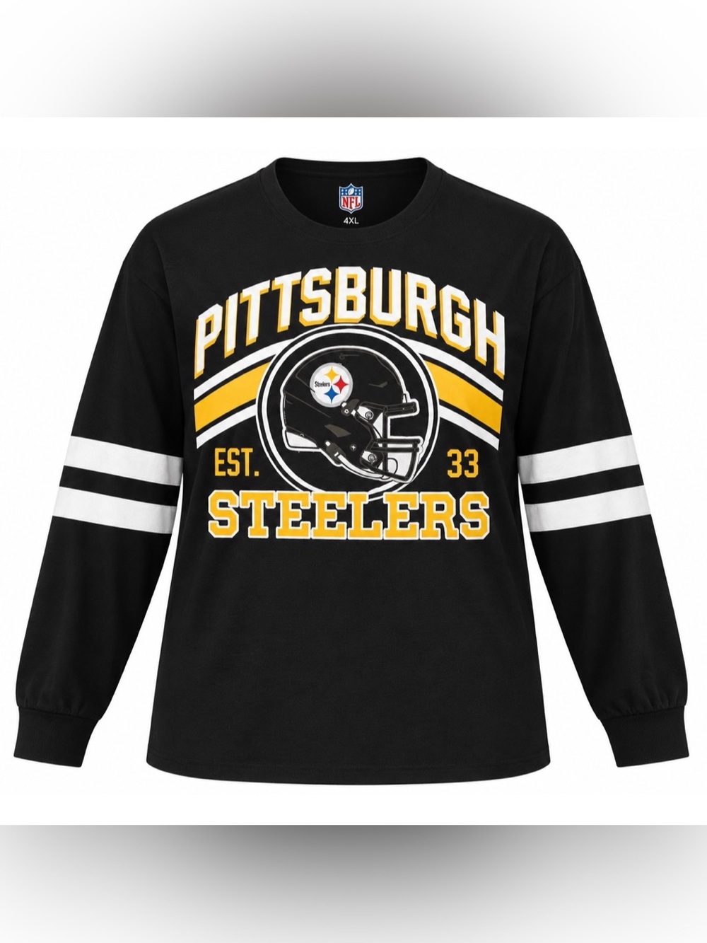NFL Pittsburgh Steelers unisex long sleeve Jersey Tee